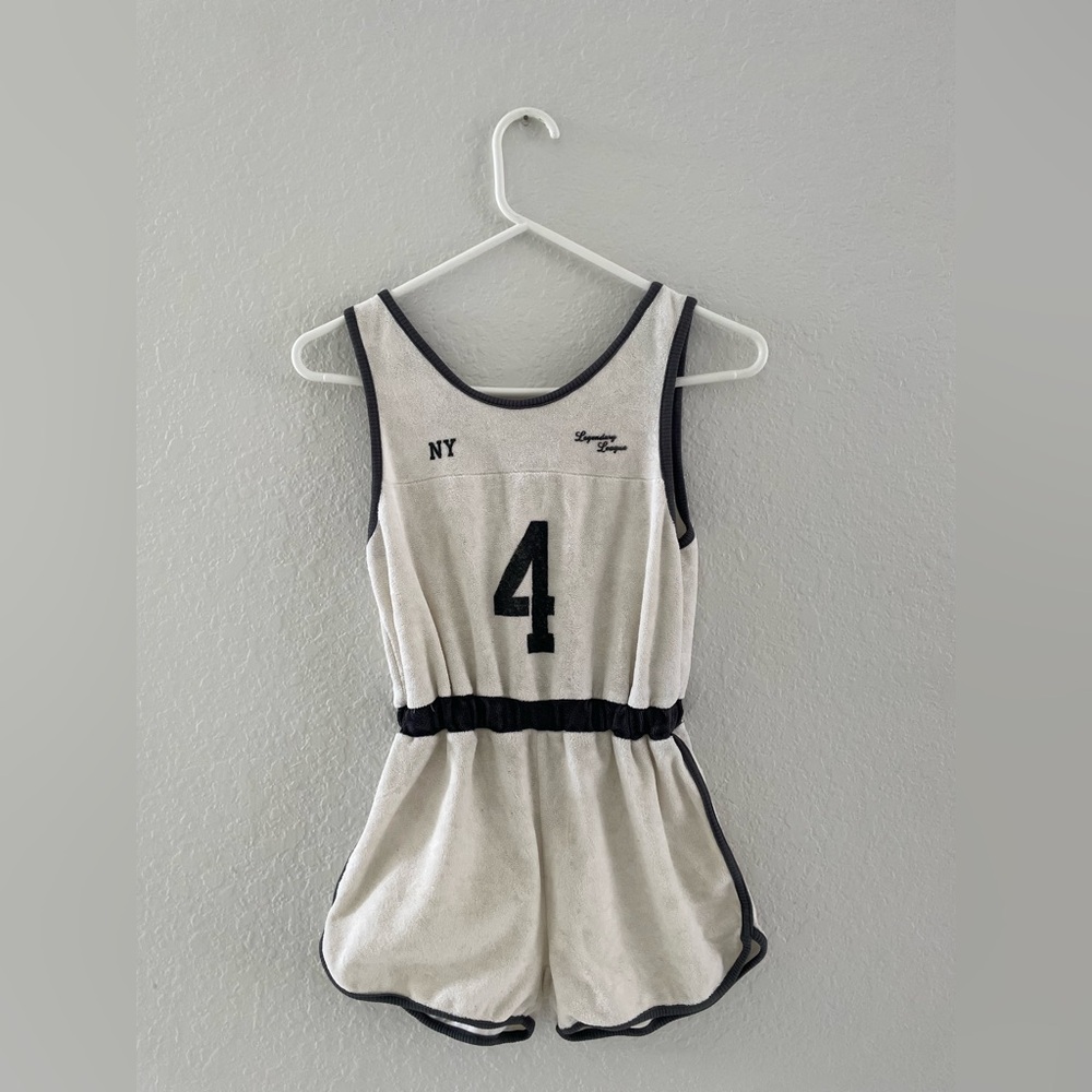 ZARA KIDS 13-14 years old girls White and Black Romper good condition